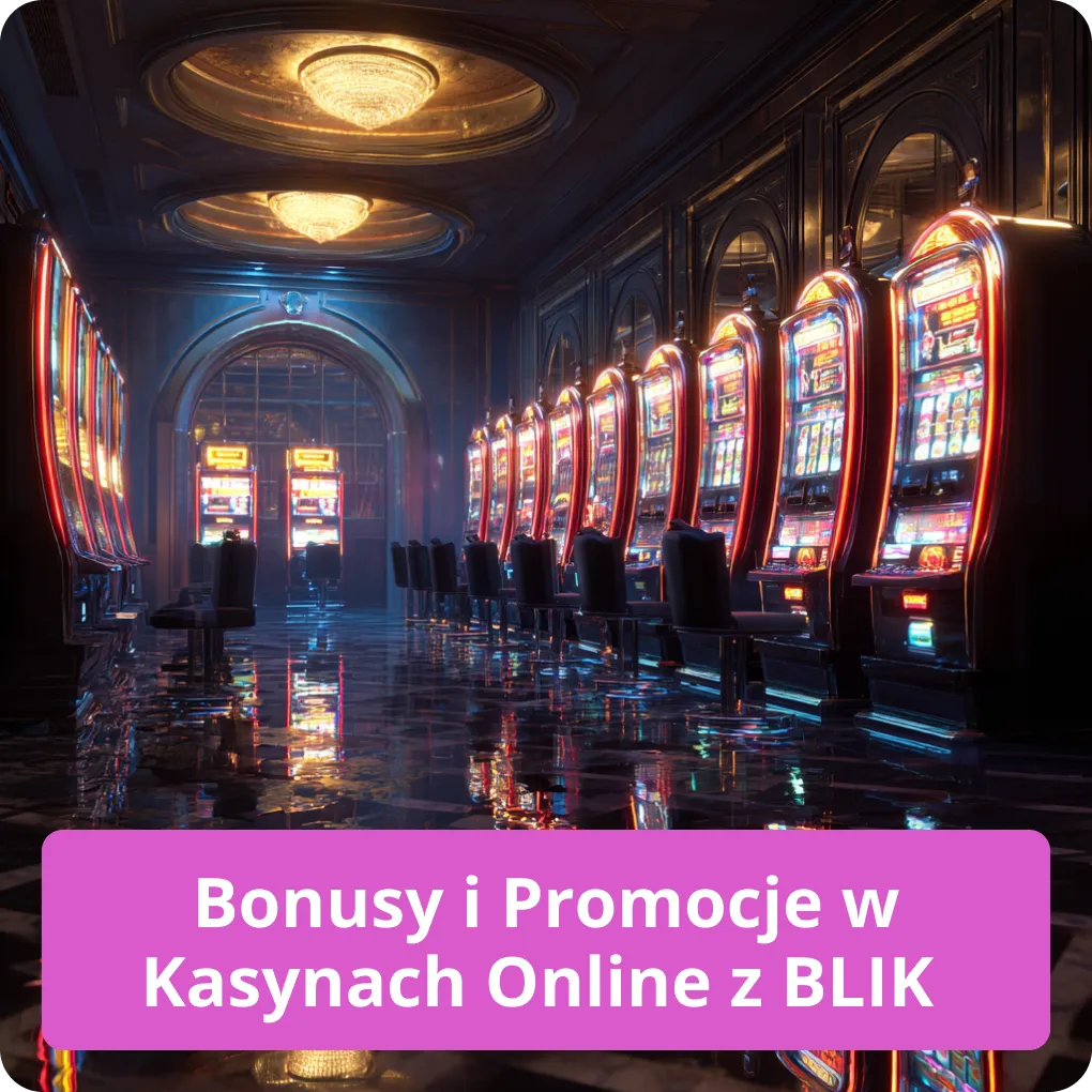  Bonusy i promocje w kasynach online z BLIK