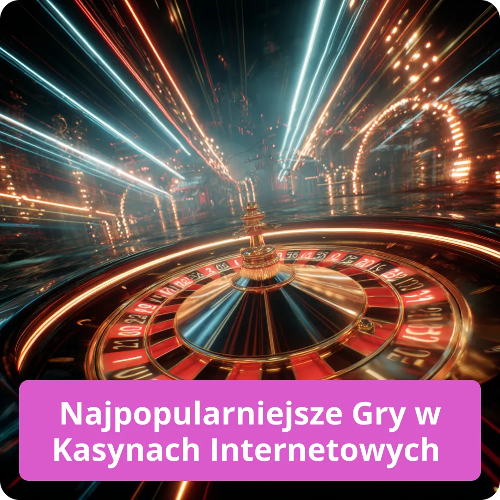 Najpopularniejsze gry w kasynach internetowych
